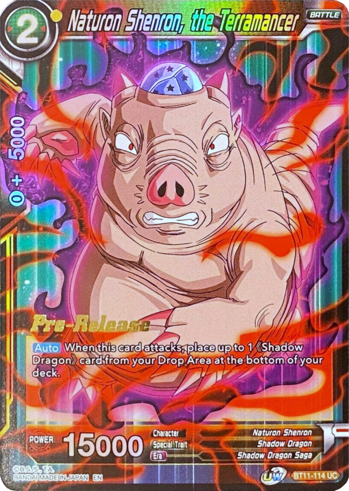 Naturon Shenron, the Terramancer [BT11-114]