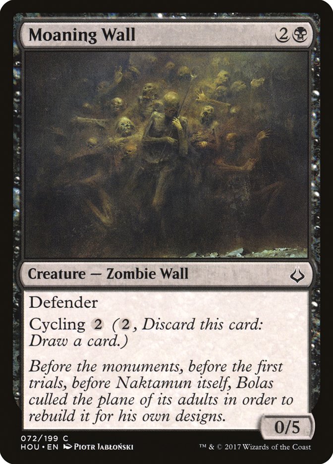 Moaning Wall [Hour of Devastation] (HOU 72)