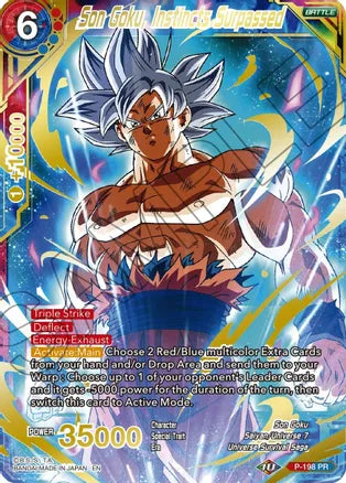 Son Goku, Instincts Surpassed (Gold Stamped) [P-198]