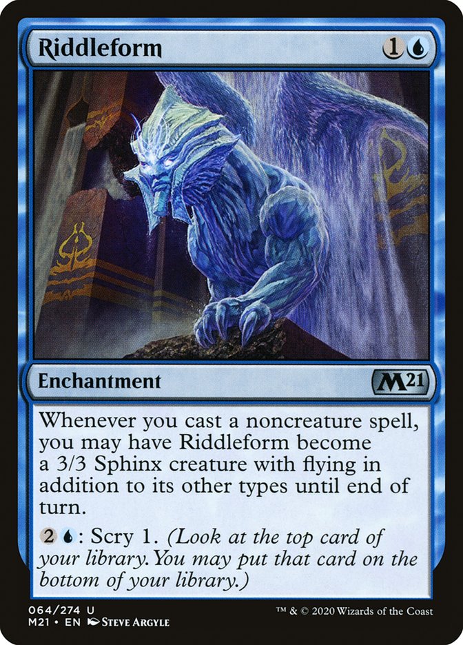 Riddleform [Core Set 2021] (M21 64)
