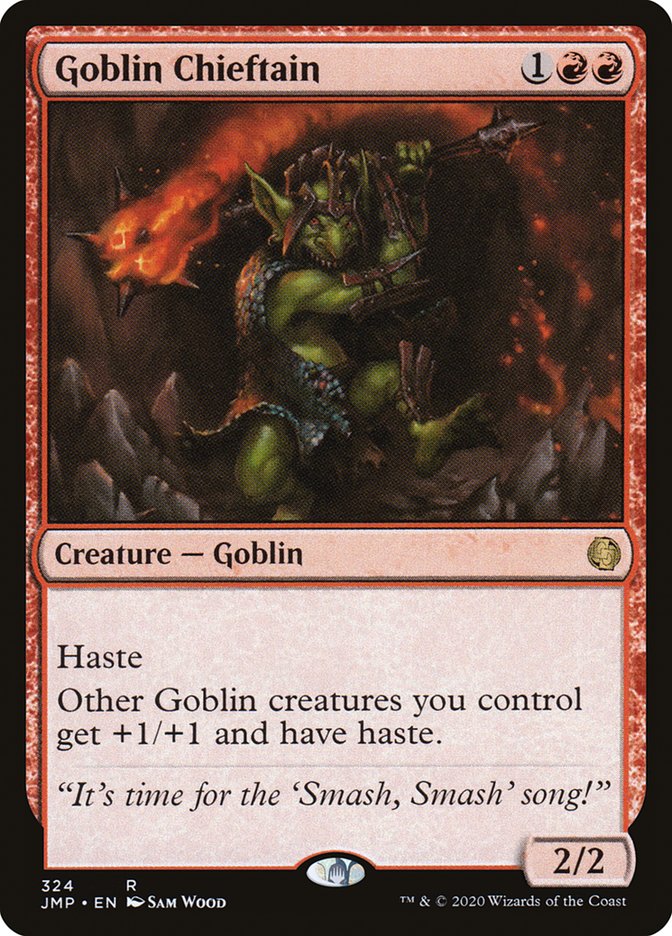 Goblin Chieftain [Jumpstart] (JMP 324)
