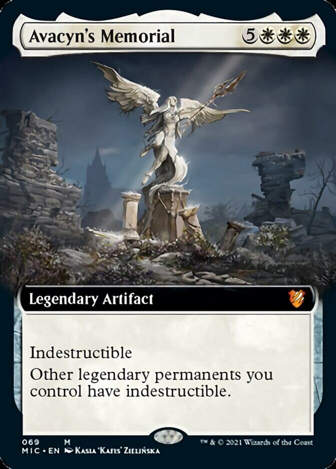 Avacyn's Memorial (Extended) [Innistrad: Midnight Hunt Commander] (MIC 69)
