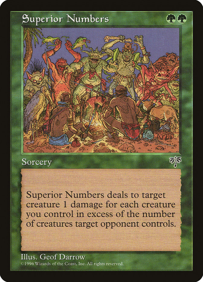 Superior Numbers [Mirage] (MIR 244)