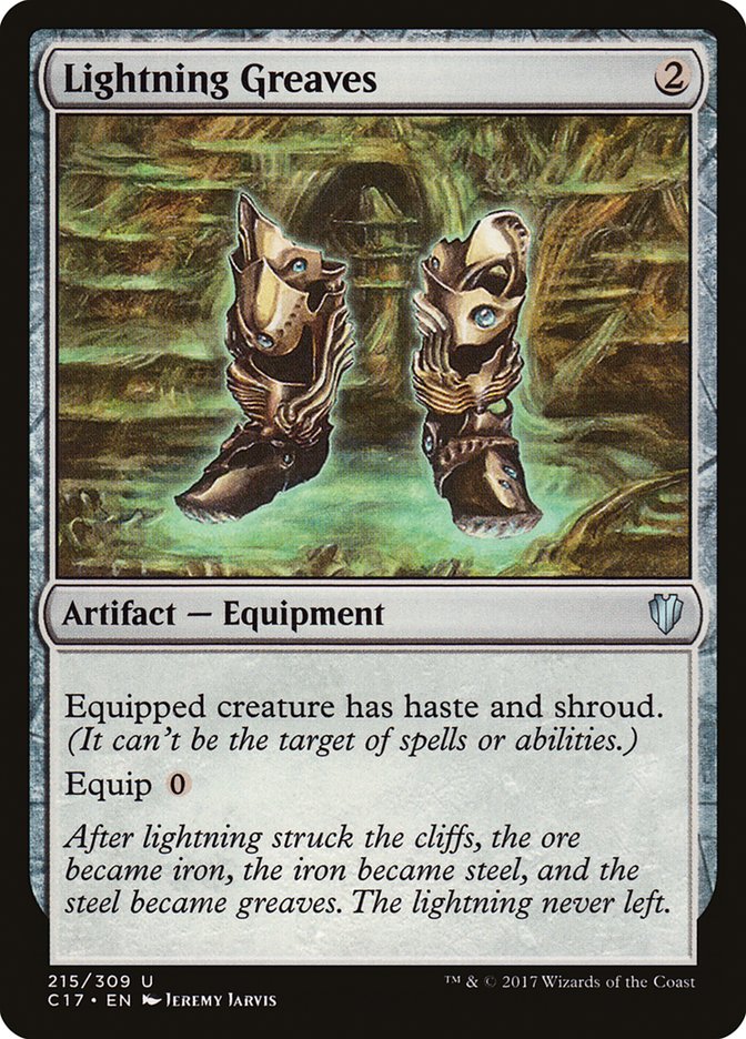 Lightning Greaves [Commander 2017] (C17 215)