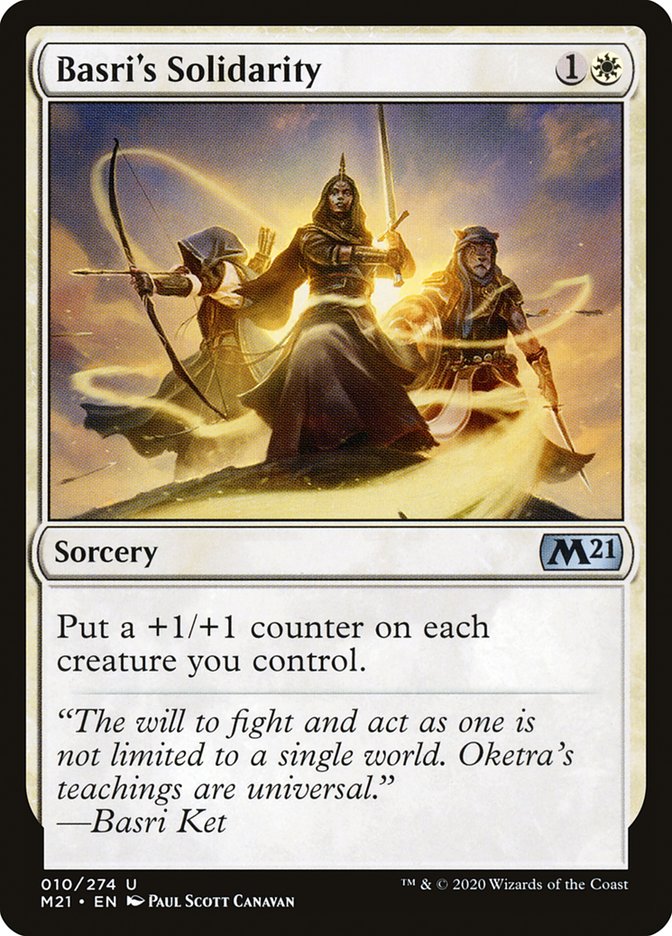 Basri's Solidarity [Core Set 2021] (M21 10)