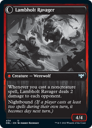 Lambholt Raconteur // Lambholt Ravager [Innistrad: Double Feature] (DBL 434)