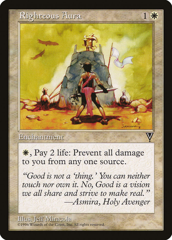 Righteous Aura [Visions] (VIS 20)