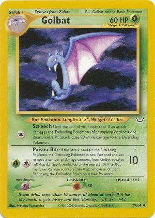 Golbat (29/64) [Neo Revelation]