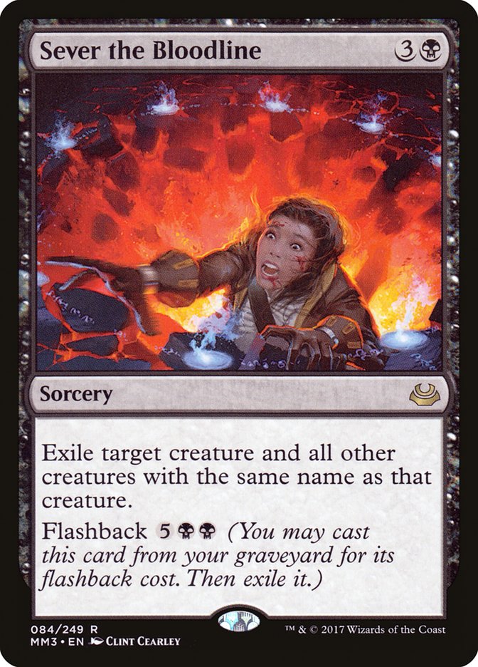 Sever the Bloodline [Modern Masters 2017] (MM3 84)