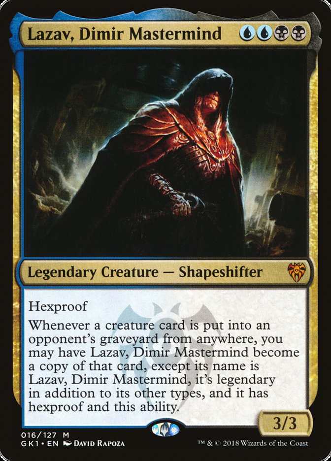 Lazav, Dimir Mastermind [GRN Guild Kit] (GK1 16)