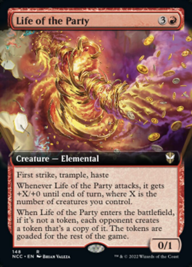 Life of the Party (Extended Art) [Streets of New Capenna Commander] (NCC 148)