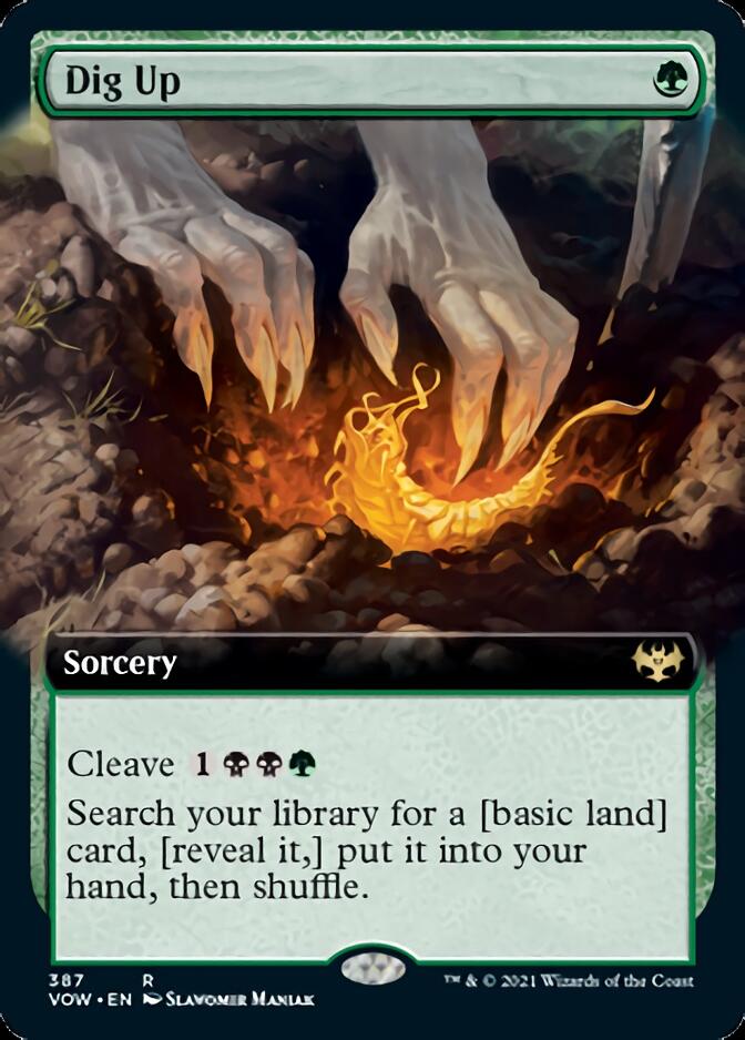 Dig Up (Extended) [Innistrad: Crimson Vow] (VOW 387)