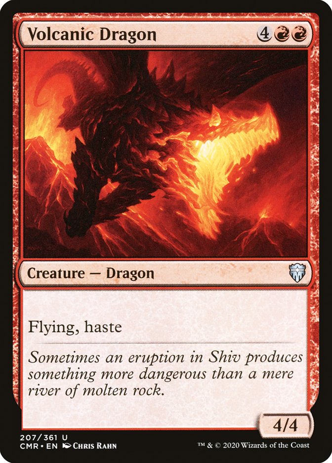 Volcanic Dragon [Commander Legends] (CMR 207)