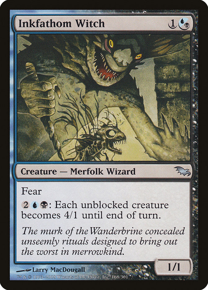 Inkfathom Witch [Shadowmoor] (SHM 168)