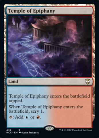 Temple of Epiphany [Streets of New Capenna Commander] (NCC 432)