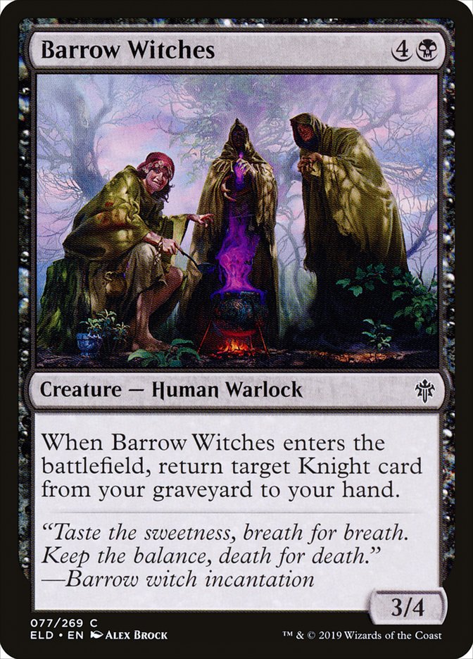 Barrow Witches [Throne of Eldraine] (ELD 77)