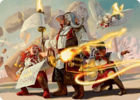 Lorehold Command Art Card [Strixhaven: School of Mages Art Series] (ASTX 31)