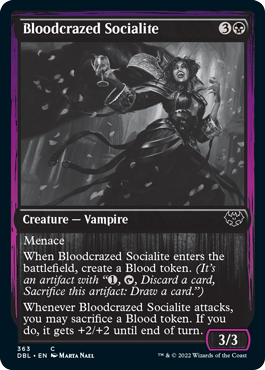Bloodcrazed Socialite [Innistrad: Double Feature] (DBL 363)