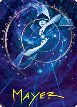 Time Warp Art Card (Gold-Stamped Signature) [Strixhaven: School of Mages Art Series] (ASTX 69)