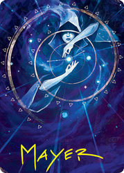 Time Warp Art Card (Gold-Stamped Signature) [Strixhaven: School of Mages Art Series] (ASTX 69)