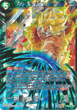 Final Showdown Son Goku (Shatterfoil) [TB3-035]