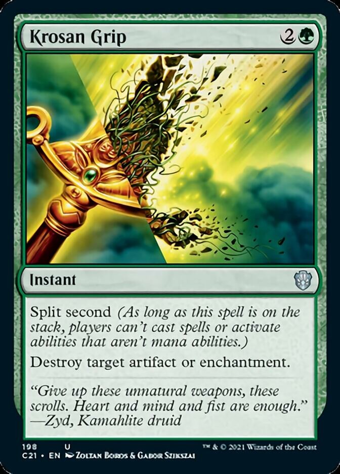 Krosan Grip [Commander 2021] (C21 198)
