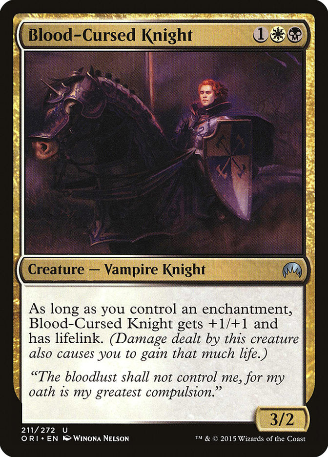 Blood-Cursed Knight [Magic Origins] (ORI 211)