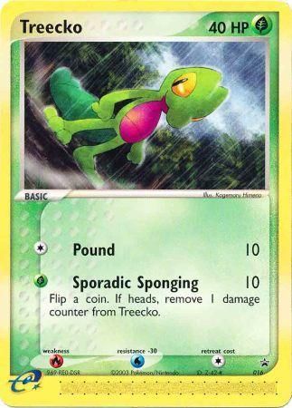 Treecko (Non-Holo) (16) [Nintendo: Black Star Promos]