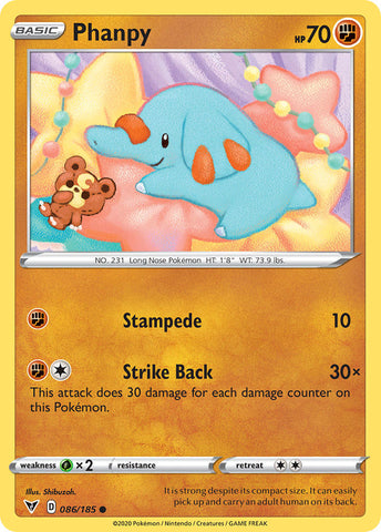 Phanpy (86) [Sword & Shield: Vivid Voltage]