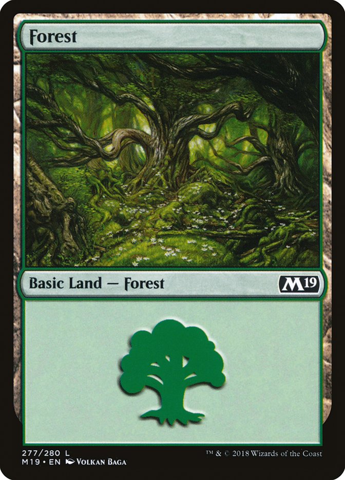 Forest (#277) [Core Set 2019] (M19 277)