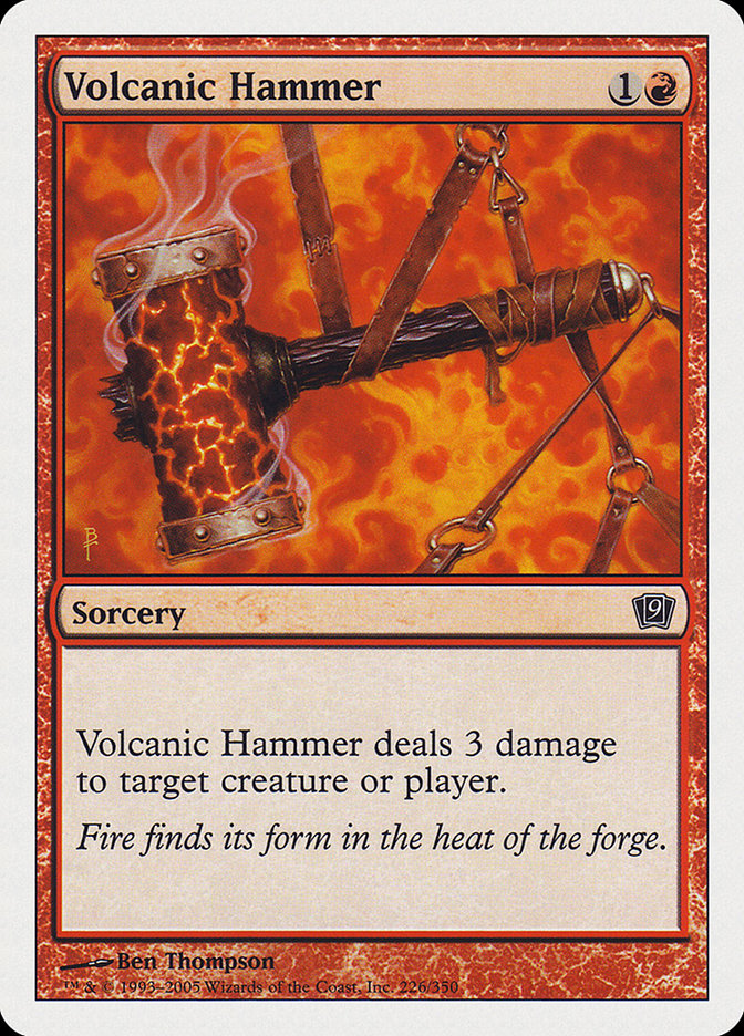 Volcanic Hammer [Ninth Edition] (9ED 226)