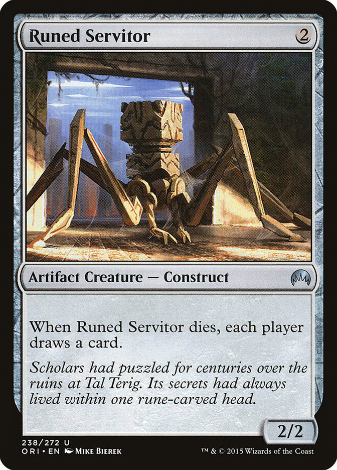 Runed Servitor [Magic Origins] (ORI 238)