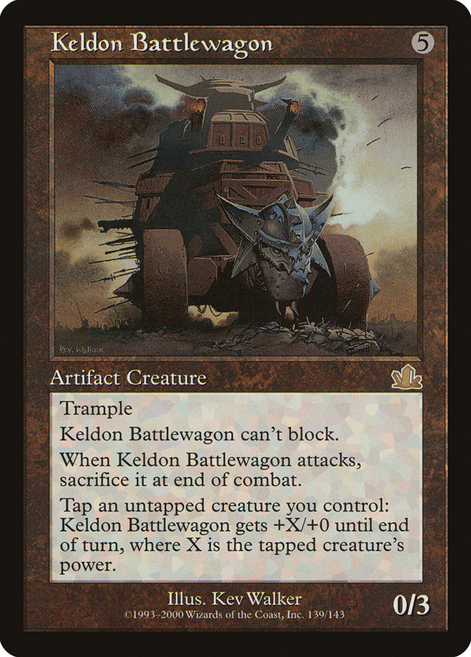 Keldon Battlewagon [Prophecy] (PCY 139)