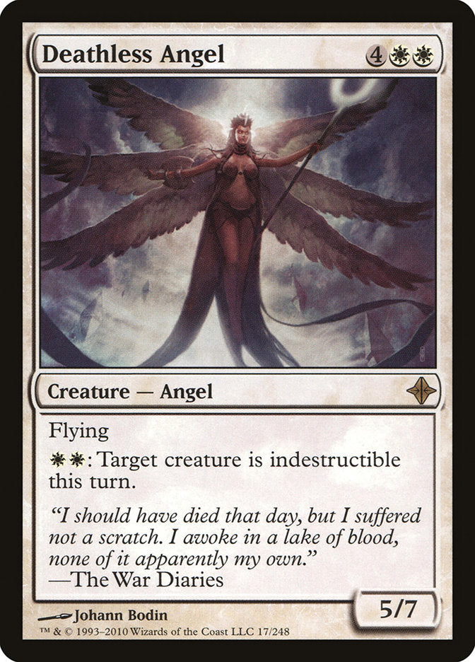 Deathless Angel [Rise of the Eldrazi] (ROE 17)