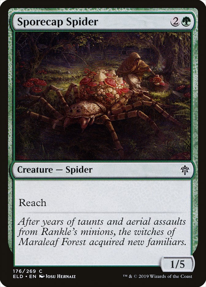 Sporecap Spider [Throne of Eldraine] (ELD 176)