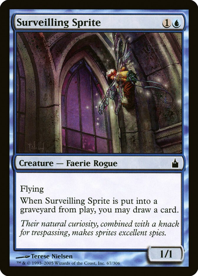 Surveilling Sprite [Ravnica: City of Guilds] (RAV 67)