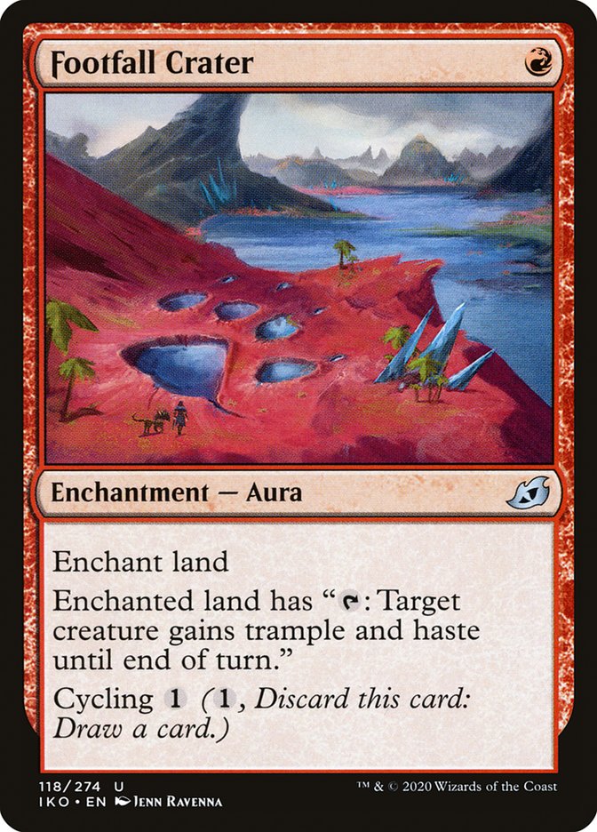 Footfall Crater [Ikoria: Lair of Behemoths] (IKO 118)
