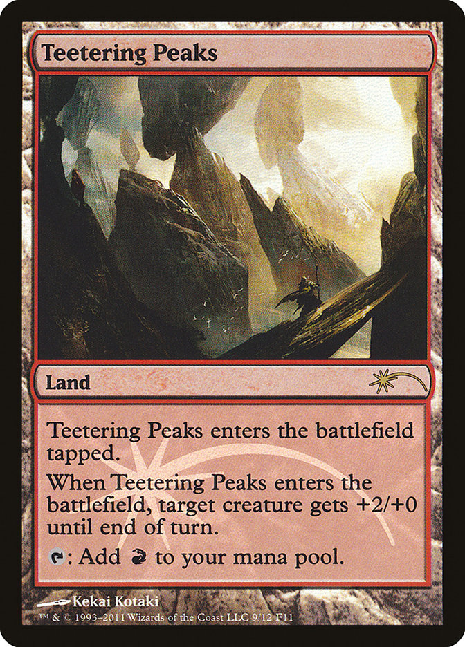 Teetering Peaks [Friday Night Magic 2011] (F11 9)