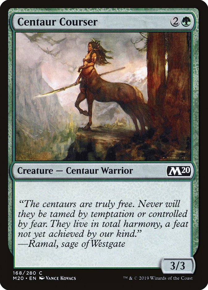 Centaur Courser [Core Set 2020] (M20 168)