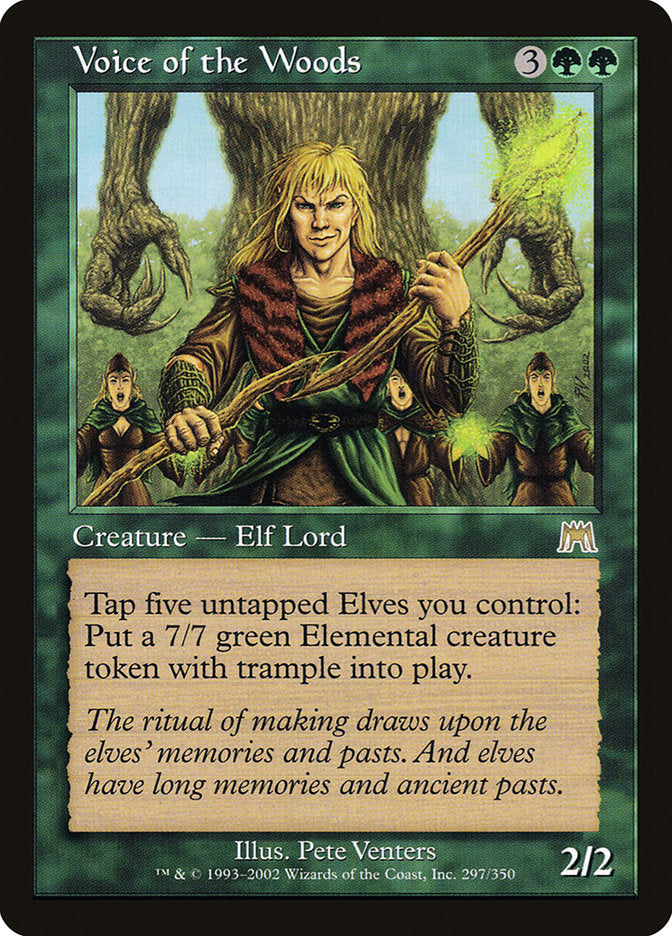 Voice of the Woods [Onslaught] (ONS 297)