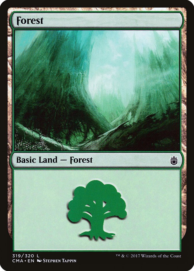 Forest (#319) [Commander Anthology] (CMA 319)