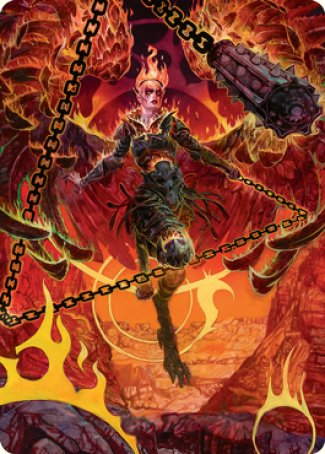 Zariel, Archduke of Avernus Art Card [Dungeons & Dragons: Adventures in the Forgotten Realms Art Series] (AAFR 77)
