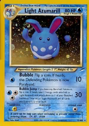 Light Azumarill (13/105) [Neo Destiny]