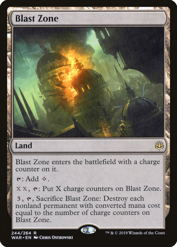 Blast Zone [War of the Spark] (WAR 244)