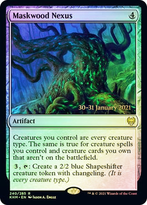 Maskwood Nexus  [Kaldheim Prerelease Promos] (PKHM 240)