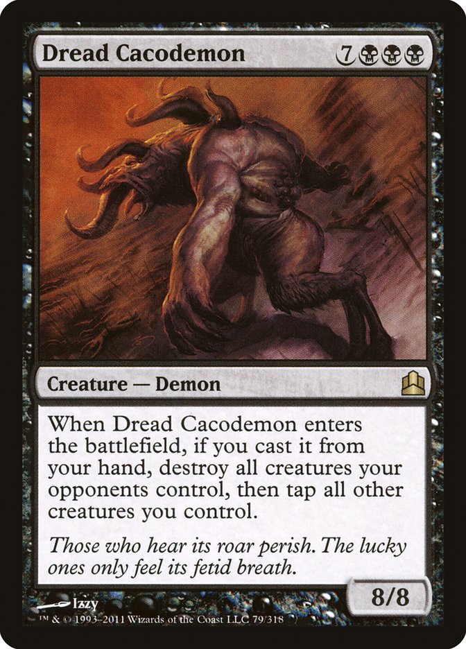 Dread Cacodemon [Commander 2011] (CMD 79)