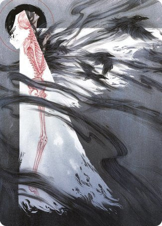 Tendrils of Agony Art Card [Strixhaven: School of Mages Art Series] (ASTX 73)