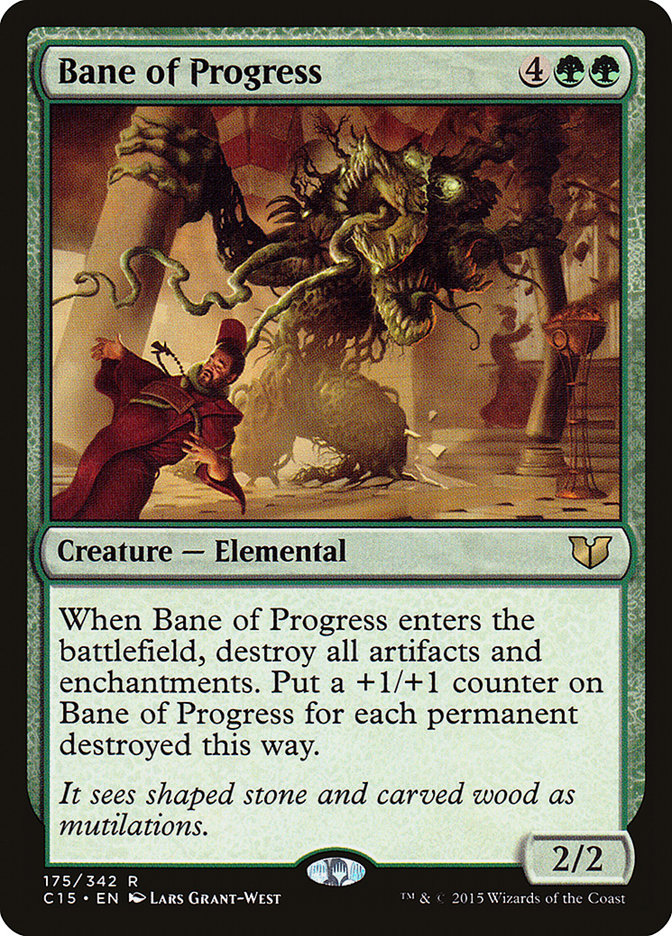 Bane of Progress [Commander 2015] (C15 175)