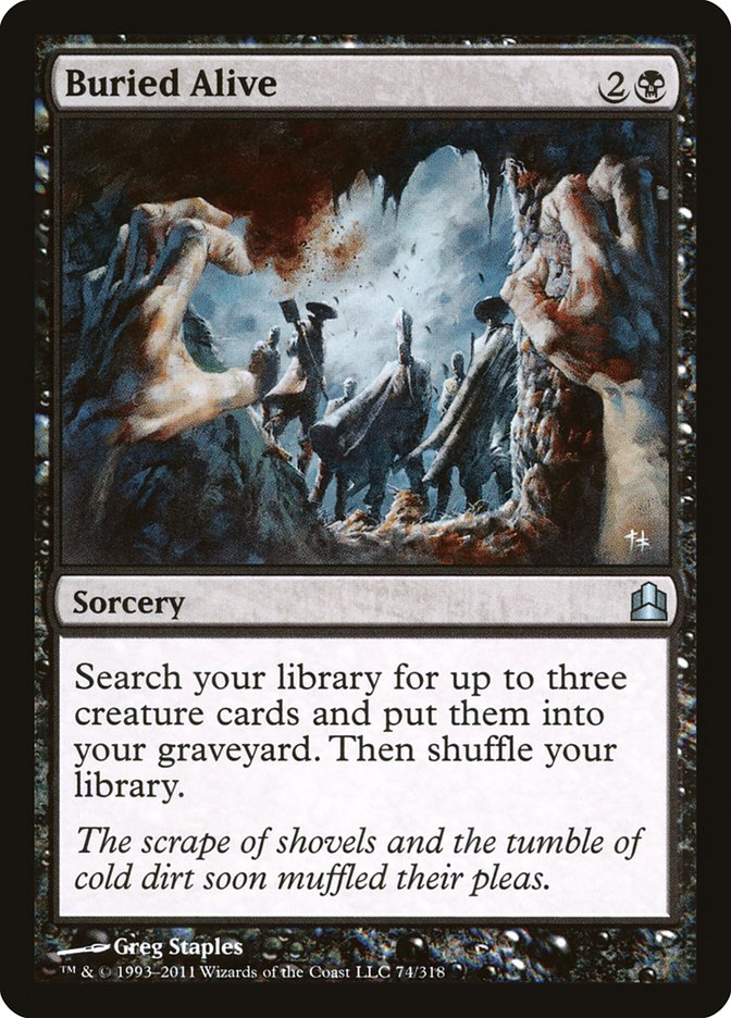 Buried Alive [Commander 2011] (CMD 74)