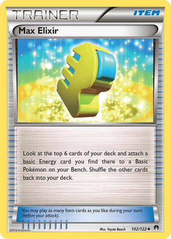 Max Elixir (102/122) [XY: BREAKpoint]